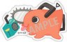 Chainsaw Man Mini Deco Sticker Pochita Enjoy Music (Anime Toy)