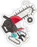 Chainsaw Man Mini Deco Sticker Chainsaw Man Enjoy Music (Anime Toy)