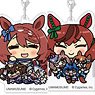 Uma Musume Pretty Derby Acrylic Strap -Together with a Stuffed Animal- Vol.3 (Set of 8) (Anime Toy)