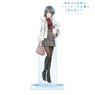 Rascal Does Not Dream of Bunny Girl Senpai [Especially Illustrated] Mai Sakurajima Winter Clothes Ver. Extra Large Acrylic Stand (Anime Toy)