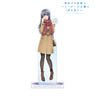Rascal Does Not Dream of Bunny Girl Senpai [Especially Illustrated] Shoko Makinohara Winter Clothes Ver. Extra Large Acrylic Stand (Anime Toy)