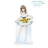 Rascal Does Not Dream of Bunny Girl Senpai [Especially Illustrated] Kaede Azusagawa Sunflower & White Dress Ver. Extra Large Acrylic Stand (Anime Toy)