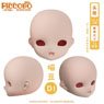 Piccodo Resin Head for Deformed Doll Niauto D1 Doll White (Fashion Doll)