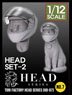 Head Set - 2 Full Face Rider Helmet (Accessory)