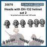 Dh-132, Helmet Heads Set 2 (Plastic model)