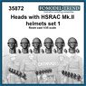 HSRAC Mk.III Helmet Heads, Set 1 (Plastic model)