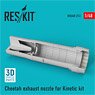 Cheetah Exhaust Nozzle For Kinetic Kit (Plastic model)