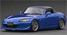 Honda S2000 (AP2) Blue Metallic (Diecast Car)