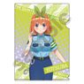 The Quintessential Quintuplets Police Style A4 Clear File Yotsuba Nakano (Anime Toy)
