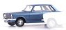 Renault 16 Projet 114 1961 Metallic Blue (Diecast Car)