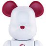 Be@rbrick - Fifa World Cup Qatar 2022 (TM) OLP White Chrome 100% & 400% (Completed)