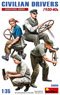 Civilian Drivers 1930-40S (Set of 4) (Plastic model)