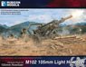 M102 105mm Light Howitzer w/Gun Crew (Plastic model)
