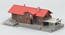 アルプスの氷河特急 スイスの駅舎 (鉄道模型)