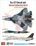 現用 ロシア Su-57 & F-14 デカールセット ムービーコレクション No.9 「トップガン」 2022 (タミヤ/ズベズダ用)