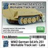 WWII Sd.kfz.251 Workable Track Set - Late Type (for 1/35 Sd.kfz.251 kit) (Plastic model)