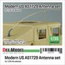 Modern US AS1729 Antenna Set (for 1/35 US Vehicles) (Plastic model)