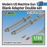 Modern US Machine Gun Blank Firing Adapter Set (for 1/35 US Vehicles) (Plastic model)