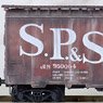 020 44 850 (N) 40ft ボックスカー SP&S #950064 FT#2 [40` Standard Box Car Single Door SP&S] (鉄道模型)