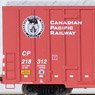 123 00 072 (N) 60` Rib Side High-Cube Double Plug Box Car CANADIAN PACIFIC RD# 218312 (Model Train)