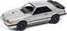 1986 フォード マスタング SVO シルバー (ミニカー)