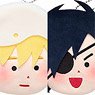 Touken Ranbu Excited Honmaru Stamp Face Pouch Vol.2 (Set of 6) (Anime Toy)