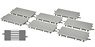 The Moving Bus System [S-001-2] Straight Road S70-RO (Set of 8) (Model Train)