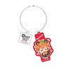 Obey Me! Wire Key Ring Beelzebub 2022 Halloween Ver. (Anime Toy)