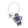 Obey Me! Wire Key Ring Belphegor 2022 Halloween Ver. (Anime Toy)