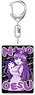 Higurashi When They Cry: Sotsu x Sanrio Characters Returns Acrylic Key Ring Revival Rika Furude x Kuromi (Anime Toy)