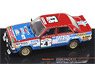 Nissan Datsun Violet GT 1981 Rallye Cote d`Ivoire Winner #4 T.Salonen / S.Harjanne (Diecast Car)