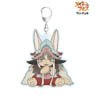 Made in Abyss: The Golden City of the Scorching Sun Nanachi Chibi Chara Big Acrylic Key Ring (Anime Toy)