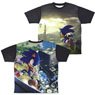 Sonic Frontiers Double Sided Full Graphic T-Shirt XL (Anime Toy)
