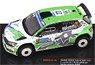 Skoda Fabia Rally2 EVO 2022 Estonia Rally #27 E.Lindholm / R.Hamalainen (Diecast Car)