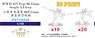 WW.II 日本海軍 九六式 二十五粍単装機銃 (30個) (プラモデル)