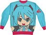 Character Vocal Series 01: Hatsune Miku Mikudayo- Knitted Sweater (Anime Toy)