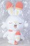 Pokemon Poke Piece Plush (Good Night Ver.) Scorbunny (Character Toy)