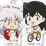 Inuyasha Acrylic Key Ring Collection Play Back (Set of 8) (Anime Toy)