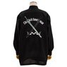 Sword Art Online Black Swordsman Embroidery Shirt Black M (Anime Toy)