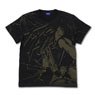 ブラック・ラグーン レヴィ オールプリントTシャツ BLACK XL (キャラクターグッズ)