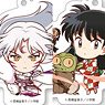Inuyasha Fight! Acrylic Key Ring Collection (Set of 9) (Anime Toy)