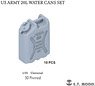 US Army 20L Water Cans Set (3D Printed) (Plastic model)