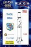 THOR IRBM Missile Thor Strategic Air Command 1958 Missile Thor Royal Air Force 1959 (Plastic model)