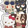 Acrylic Petit Stand [Dr. Stone x Sanrio Characters] 02 Box (Mini Chara) (Set of 7) (Anime Toy)
