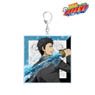 Katekyo Hitman Reborn! [Especially Illustrated] Takeshi Yamamoto (10 After Year) Back View of Fight Ver. Big Acrylic Key Ring (Anime Toy)