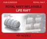 Royal Navy Inflatable Life Raft (Plastic model)
