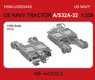 アメリカ海軍 A/S32A-32 艦載牽引トラクター (プラモデル)
