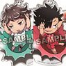 Buchimasu ! Haikyu!! Acrylic Key Ring (Set of 8) (Anime Toy)