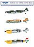 Bf109/HA-1112 `1998`s Airshow Stars` (Decal)