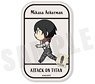 Attack on Titan Chara March Square Can Badge 02. Mikasa Ackerman (Anime Toy)